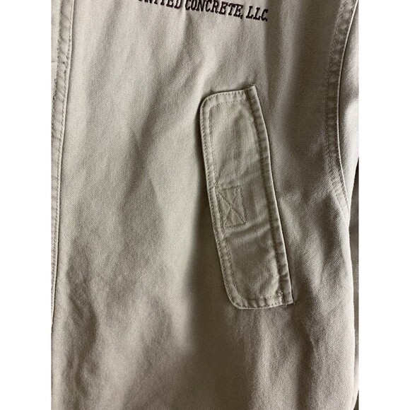 Canyon Guide Outfitters Canvas Jacket XL Barn Coat Zip Up Beige *United Concrete - Picture 4 of 16